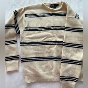 Ralph Lauren Wool Striped Sweater